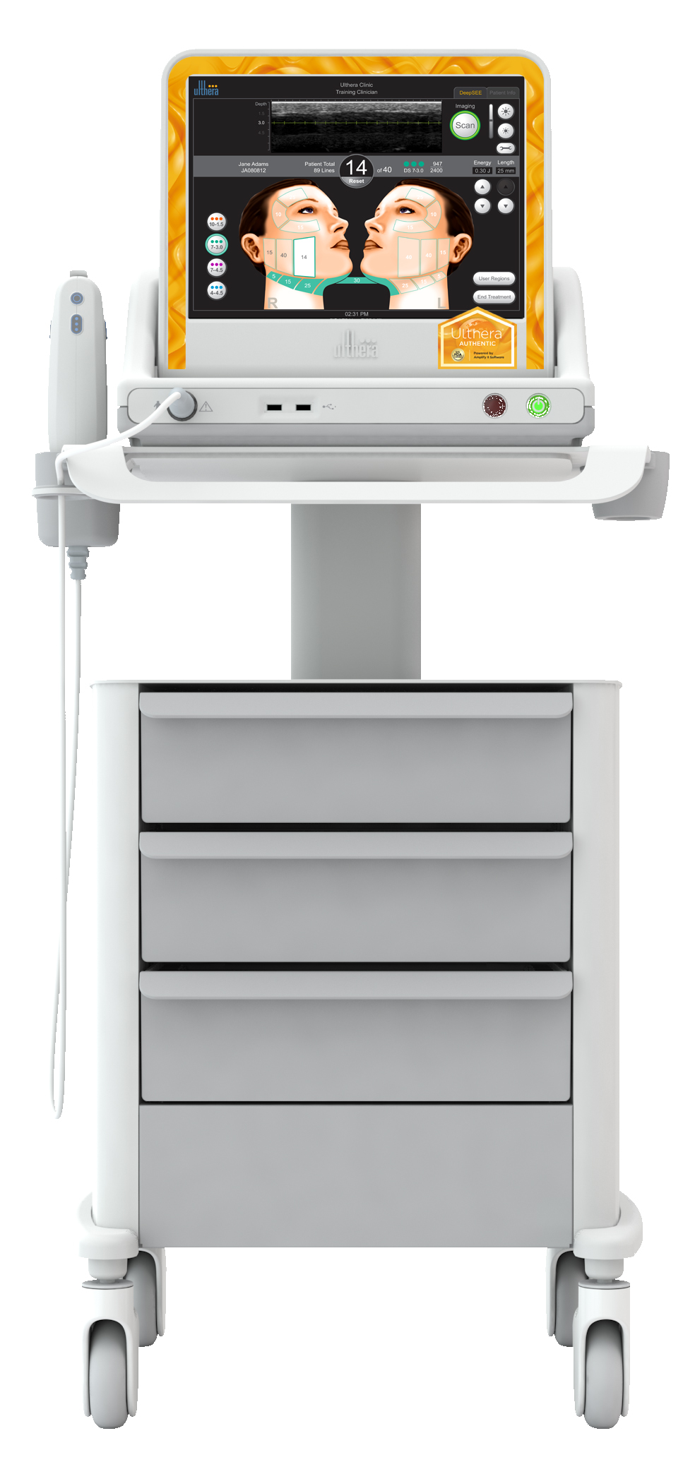 HIFU Ultrasound Lifting Device